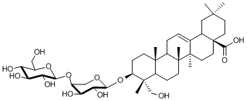 黄花败酱苷C CAS：17233-22-6 中药对照品 标准品