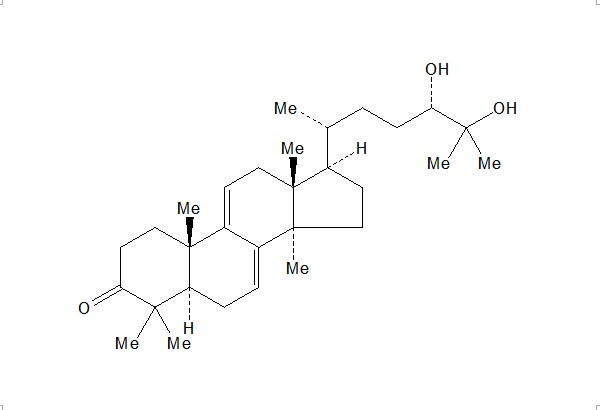 灵芝酮二醇 CAS： 107900-76-5 中药对照品标准品