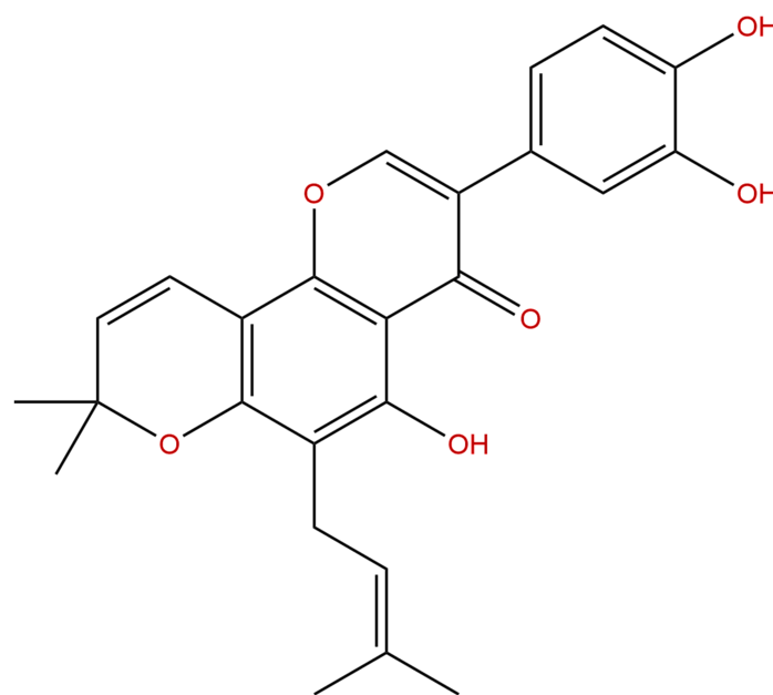 橙桑黄酮 CAS：572-03-2 中药对照品标准品