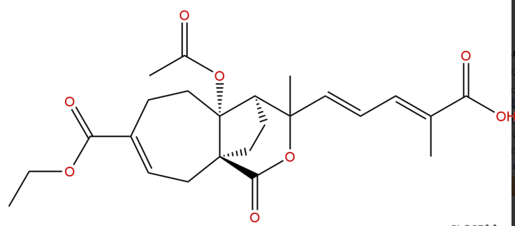 脱甲氧基脱乙酰土槿皮乙酸 CAS：500736-17-4 中药对照品 标准品