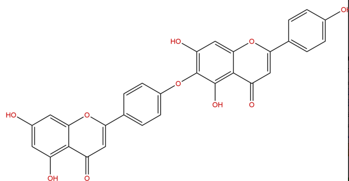 扁柏双黄酮 CAS：19202-36-9 中药对照品标准品