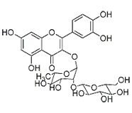 槲皮素 3-O-葡萄糖基 （1→2）鼠李糖苷 中药对照品标准品
