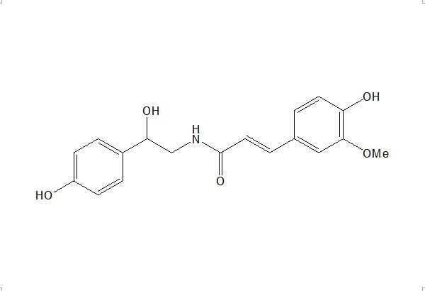  N-阿魏酰真蛸胺 CAS:66648-44-0 中药对照品标准品