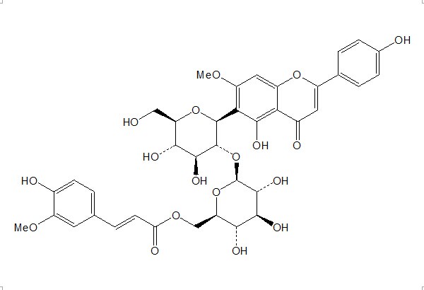 6'''-阿魏酰斯皮诺素 CAS:77690-92-7 中药对照品标准品