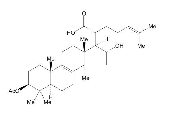 3-O-乙酰基-16α-羟基-氢化松苓酸  CAS:168293-13-8中药对照品标准