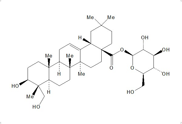 常春藤皂苷元-28-O-β-D-葡萄糖酯苷 中药对照品 标准品