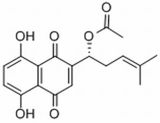 乙酰紫草素 CAS：24502-78-1 中药对照品标准品
