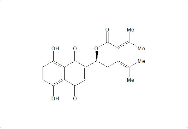 β,β-二甲基丙烯酰阿卡宁 CAS:34539-65-6 中药对照品 标准品