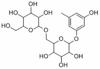 苔黑酚龙胆二糖苷 CAS：164991-86-0 中药对照品标准品