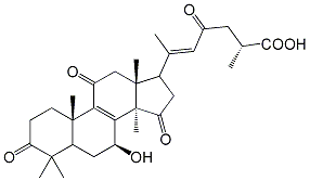 灵芝烯酸D CAS：100665-43-8 中药对照品 标准品