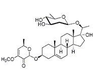 北五加皮苷M CAS：116782-73-1 中药对照品标准品