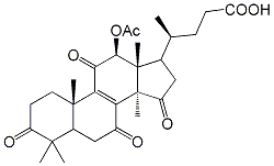 赤芝酸D CAS：98665-16-8 中药对照品 标准品