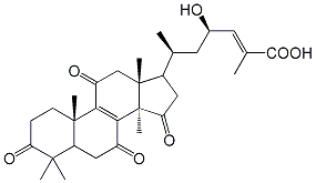 23S-羟基-11,15-二氧灵芝酸DM CAS：1085273-49-9 中药对照品 标准品