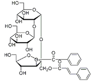 2´-肉桂酰基-3´-苯甲酰基-（2-O-α-葡萄糖基）蔗糖酯