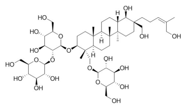 凤仙萜四醇苷C CAS：156764-83-9 中药对照品 标准品