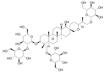 凤仙萜四醇苷K CAS：160896-49-1 中药对照品 标准品