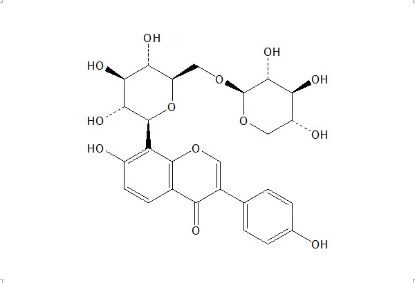 葛根素-6''-O-木糖苷 CAS：114240-18-5 中药对照品 标准品