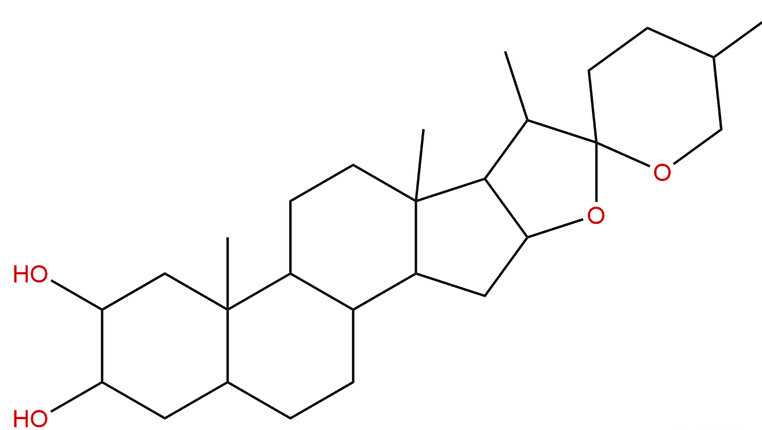 吉托皂苷元 CAS:511-96-6 中药对照品标准品