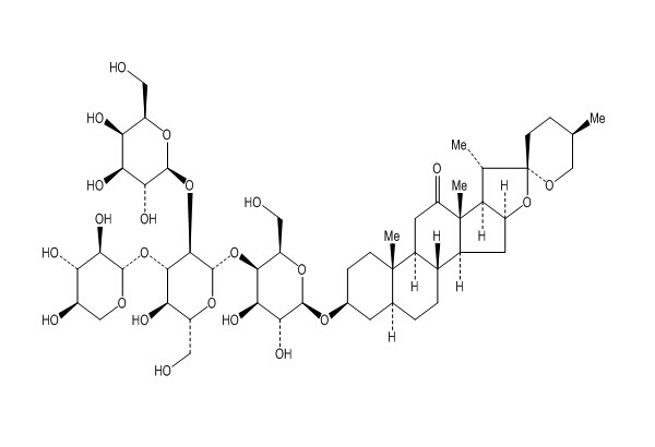 蒺藜皂苷D CAS:179464-23-4 中药对照品标准品