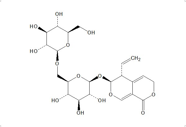 6'-O-β-D-葡萄糖基龙胆苦苷 CAS：115713-06-9 中药对照品标准品