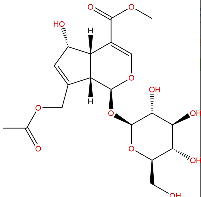 车叶草苷酸甲酯 CAS：14260-99-2 中药对照品标准品
