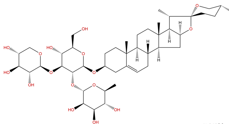 麦冬皂苷D' CAS：65604-80-0 中药对照品标准品