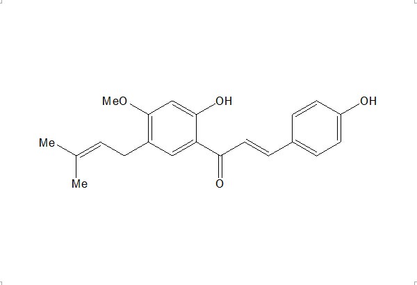 4'-O-甲基补骨脂查耳酮B CAS：20784-60-5 中药对照品 标准品