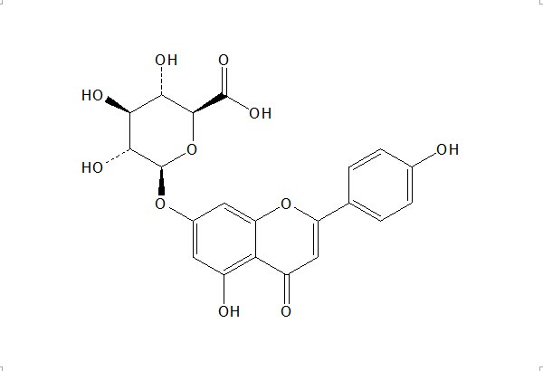 芹菜素-7-O-葡萄糖醛酸苷 CAS：29741-09-1 中药对照品标准品