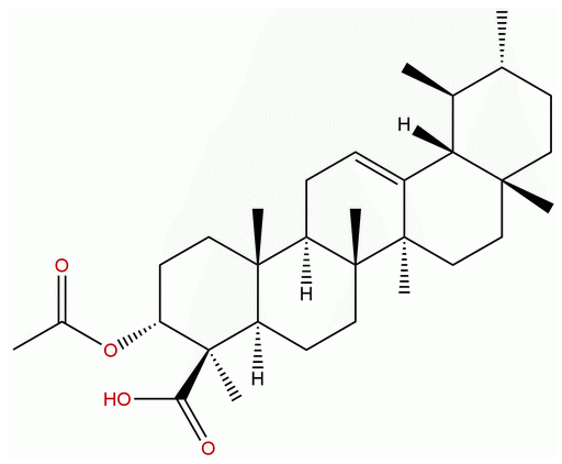 3 -乙酰基-β乳香酸 CAS: 5968-70-7 中药对照品 标准品
