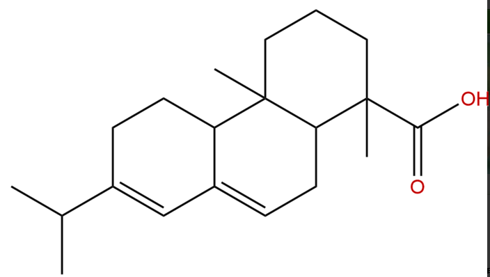 松香酸 CAS: 514-10-3 中药对照品 标准品