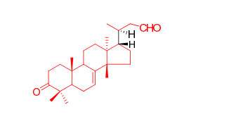 23-aldehyde-tirucall-7-ene-3-one CAS：135500-26-4 中药对照品标准品