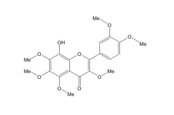 8-羟基-3,5,6,7,3′,4′-六甲氧基黄酮 CAS：1000415-56-4 中药对照品