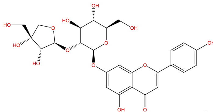 芹菜苷 CAS:  26544-34-3  中药对照品标准品