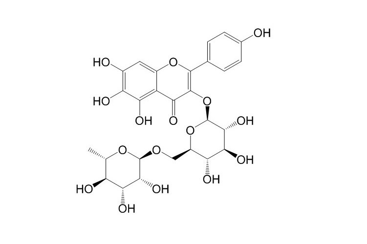 6-羟基山柰酚-3-O-芸香糖苷 CAS号：205527-00-0