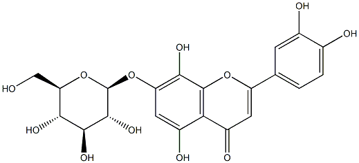 海波拉亭-7-O-β-D-吡喃葡萄糖苷｜ CAS No：32455-43-9 对照品