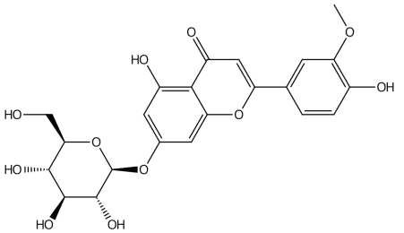 柯伊利素-7-O-葡萄糖苷（野决明苷） CAS号：19993-32-9