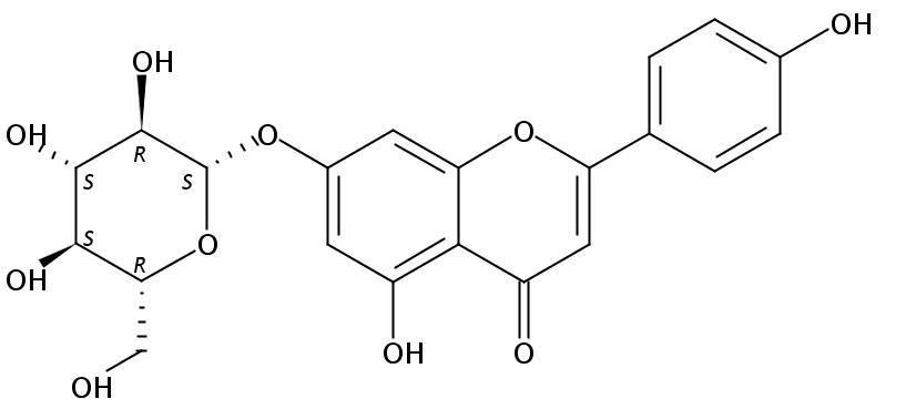 芹菜素-7-O-β-D-吡喃葡萄糖苷 CAS：578-74-5 中药对照品标准品