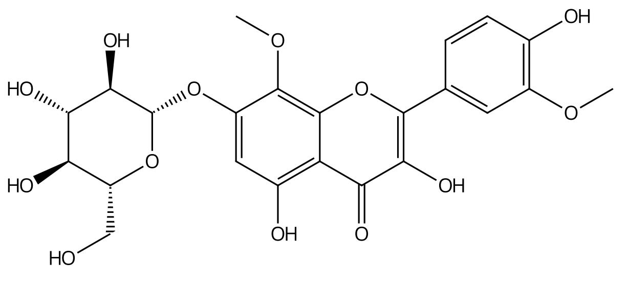 柠檬黄素 7-O-β-D-葡萄糖苷 丨CAS No.119628-58-9
