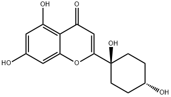 2-（反-1,4-二羟基环己烷）-5,7-二羟基-色原酮丨CAS No.1270013-29-0