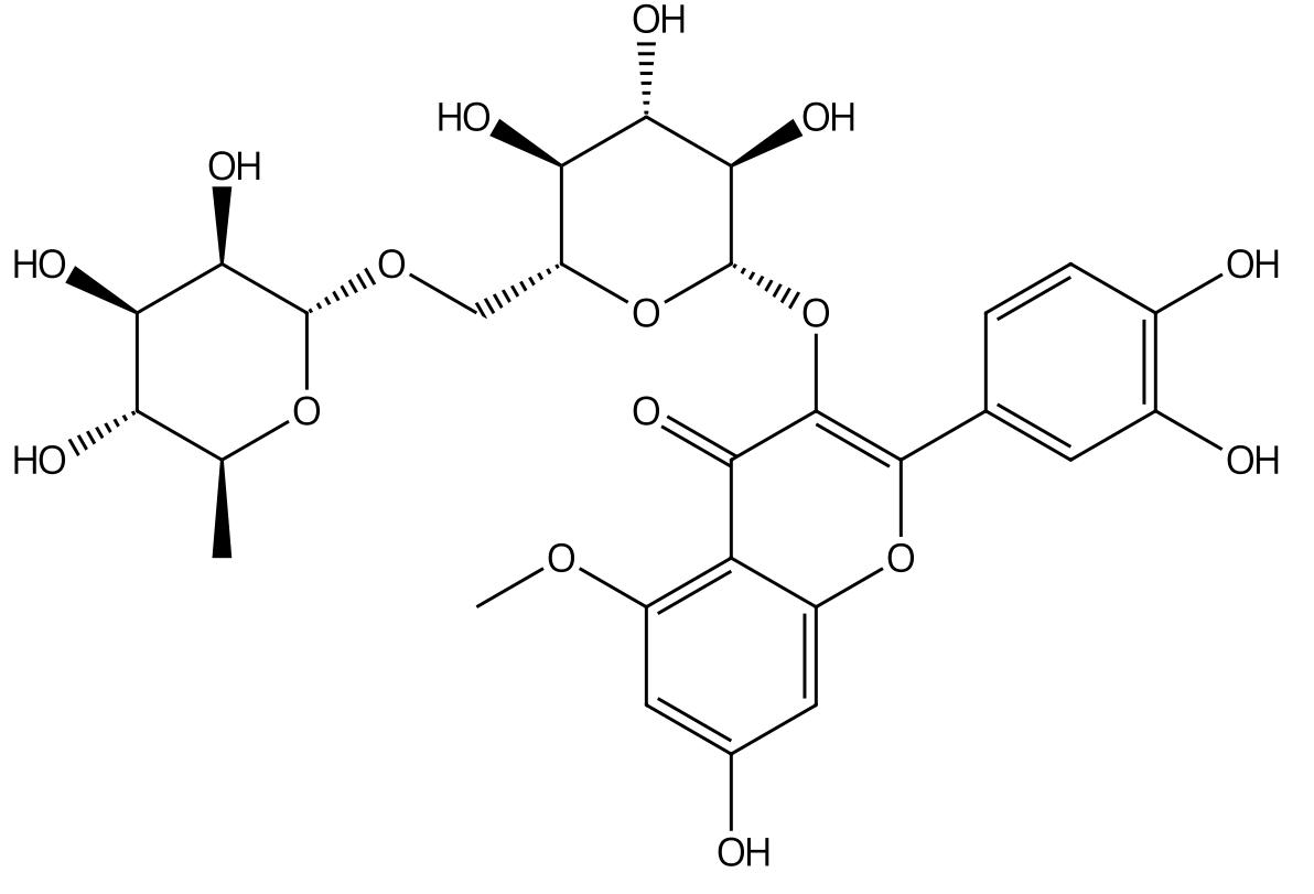 杜鹃黄素-3-芸香糖苷 丨CAS No.63764-79-4